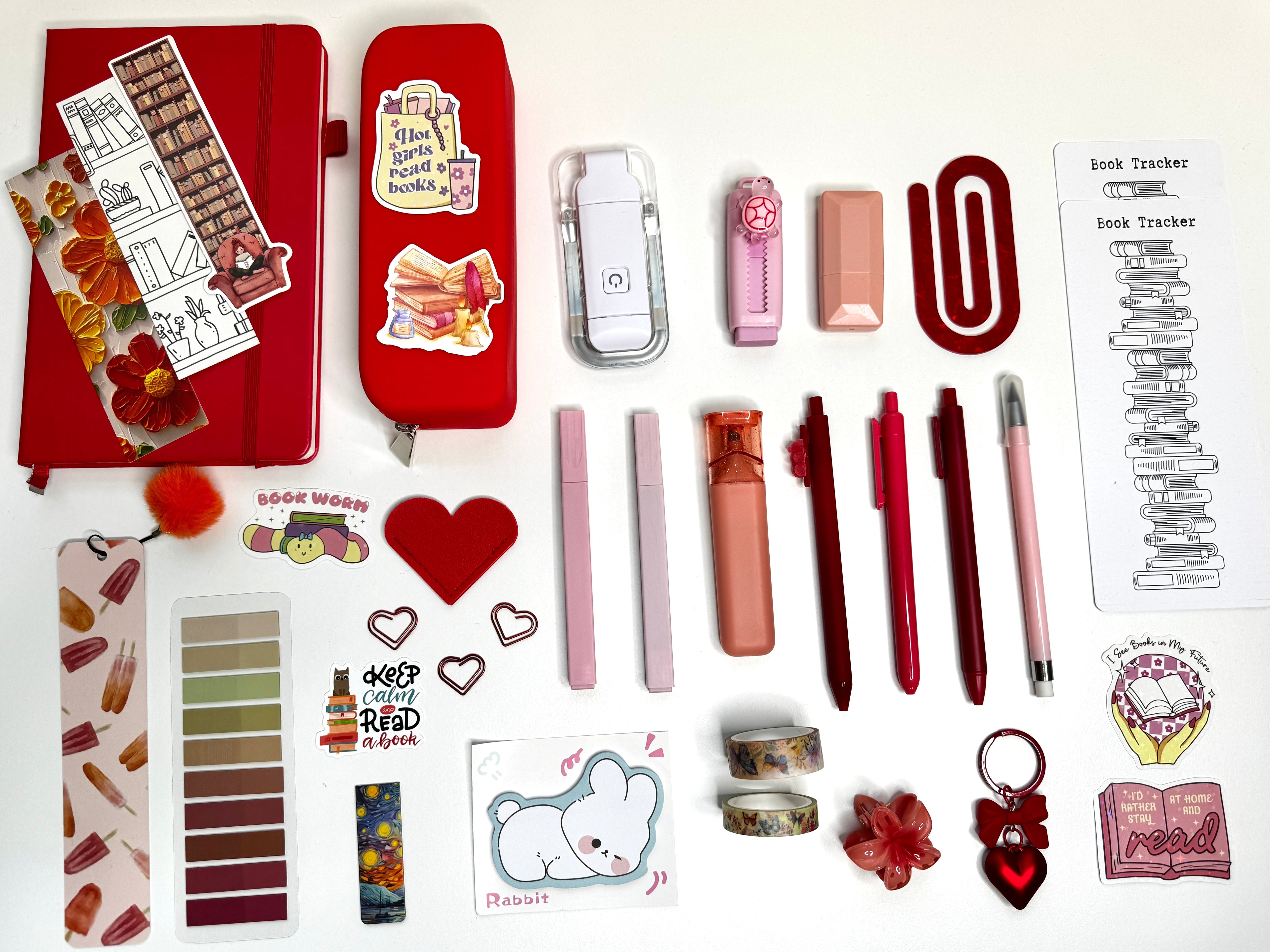 Cherry Red Bundle 🍒 | Cozy Bookish Gift Box