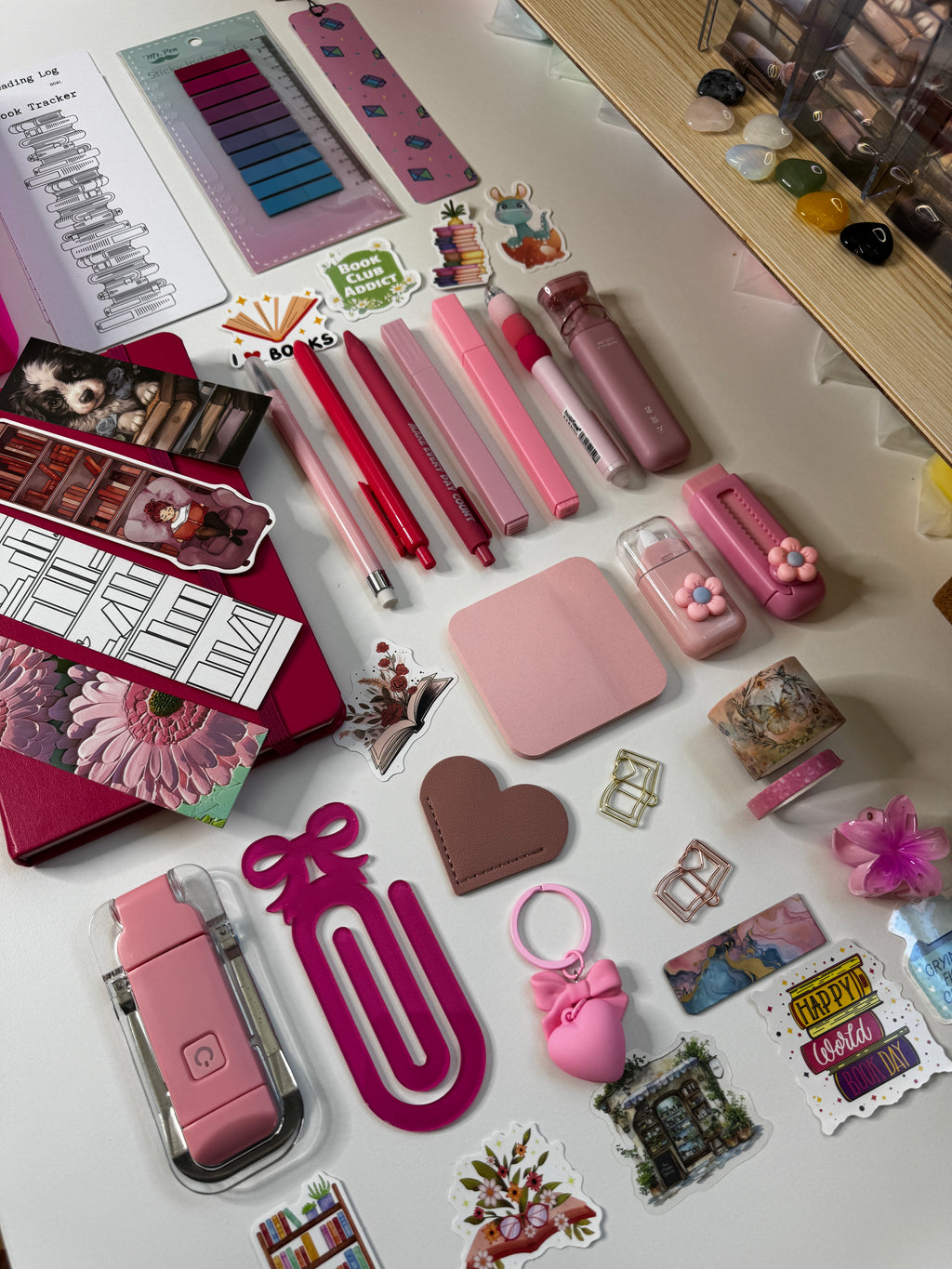 Candy Pink Bundle 🍬 | Cozy Bookish Gift Box