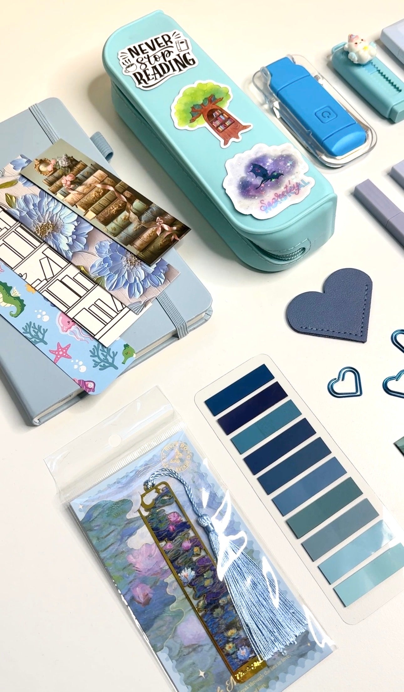Sky Blue Bundle ☁️ | Cozy Bookish Gift Box