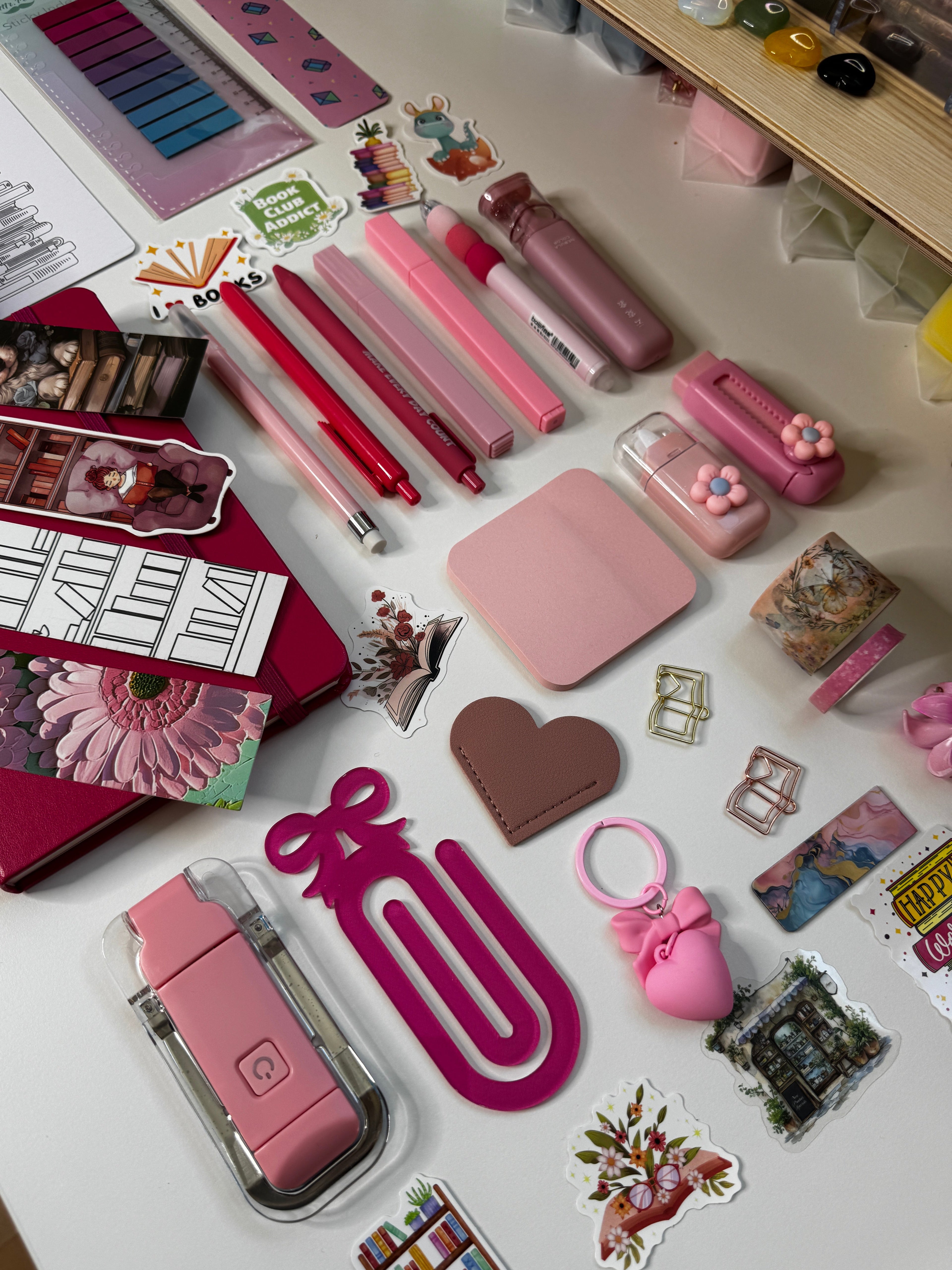Candy Pink Bundle 🍬 | Cozy Bookish Gift Box