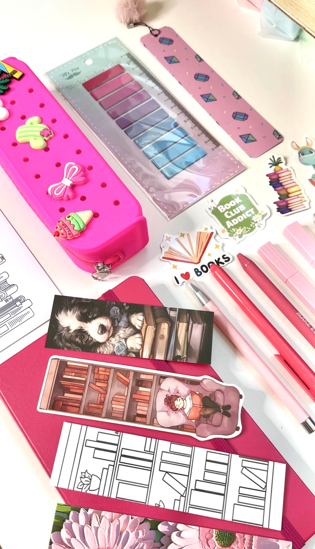 Candy Pink Bundle 🍬 | Cozy Bookish Gift Box