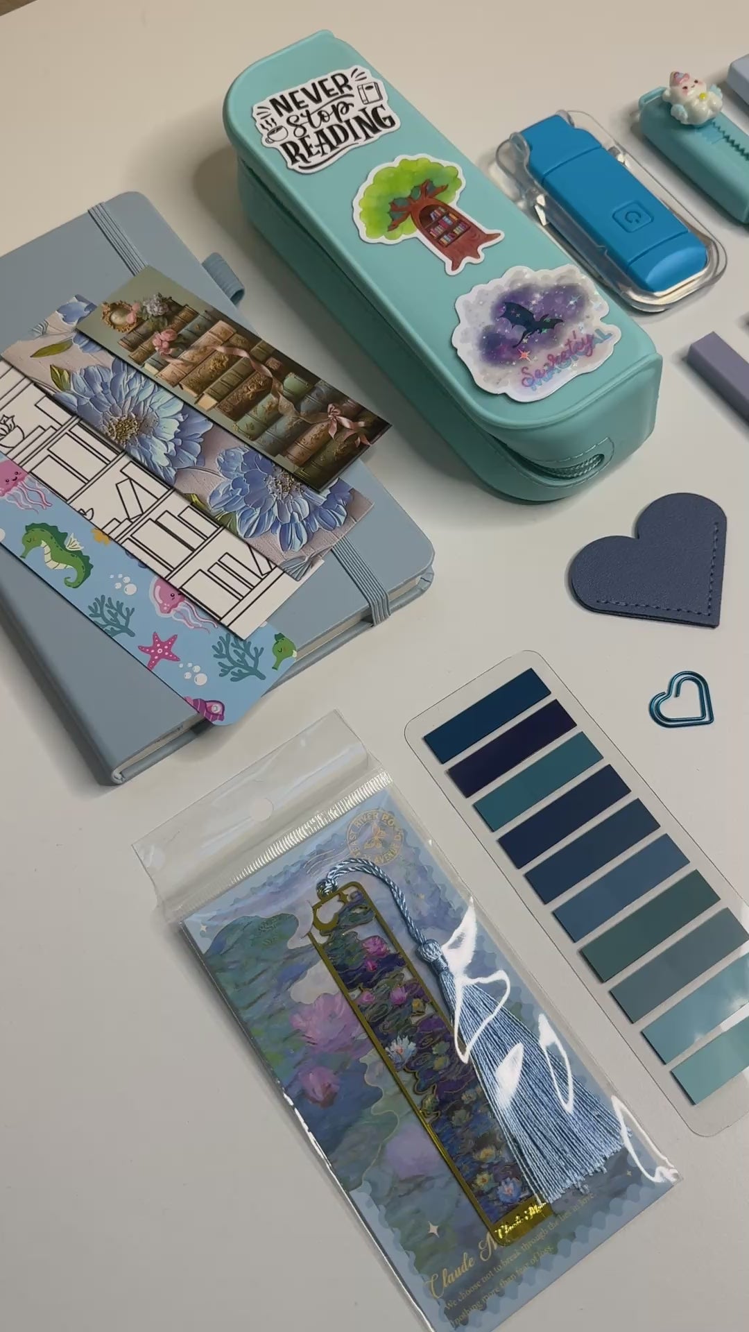 Sky Blue Bundle ☁️ | Cozy Bookish Gift Box