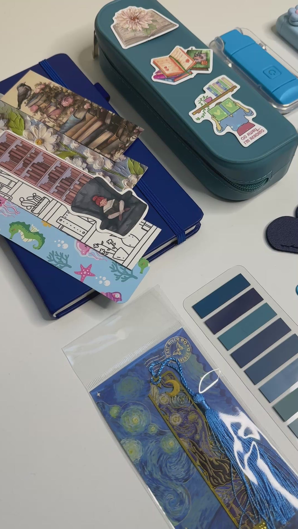 Ocean Blue Bundle 🌊 | Cozy Bookish Gift Box