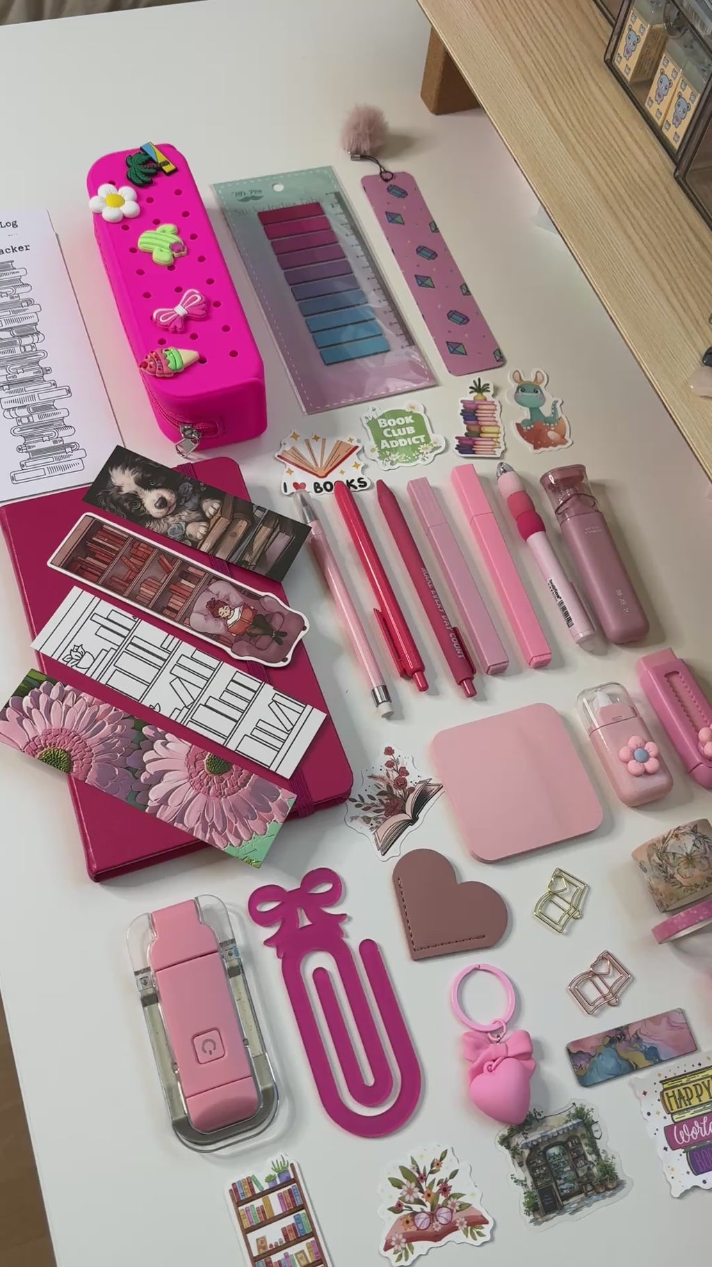 Candy Pink Bundle 🍬 | Cozy Bookish Gift Box