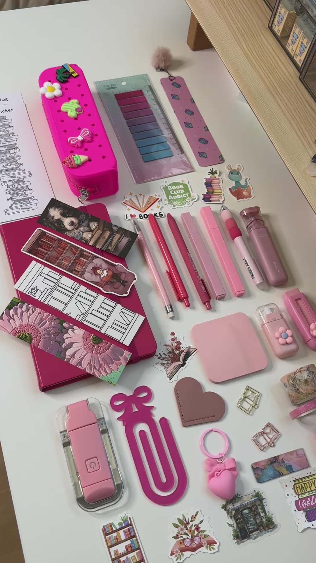 Candy Pink Bundle 🍬 | Cozy Bookish Gift Box