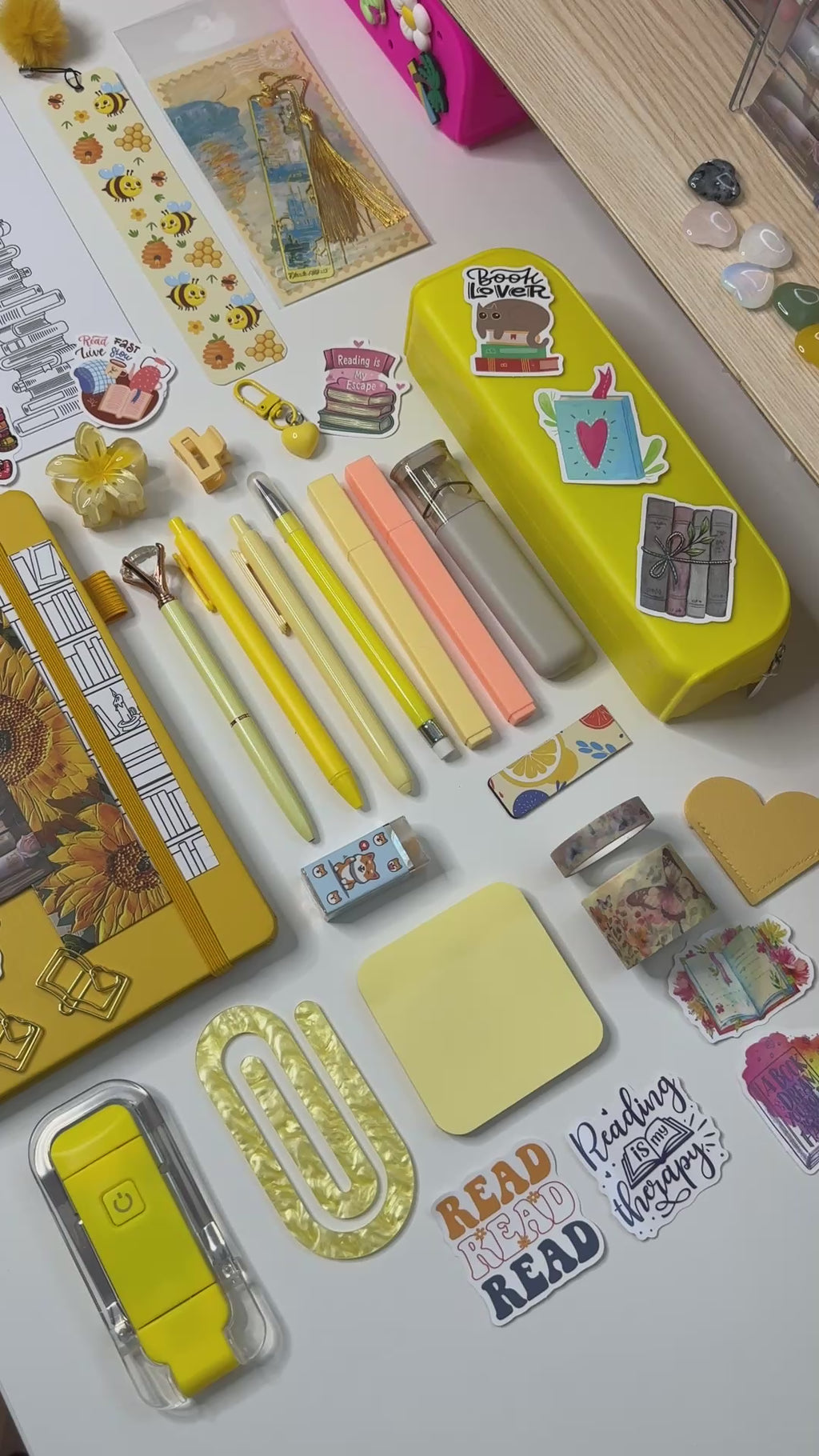 Sunshine Yellow Bundle ☀️ | Cozy Bookish Gift Box